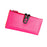 Womens Wallet Ladies Billfold Trendy Long Clutch for Commuting Dating Travel Rose