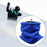 Winter Fleece Neck Gaiter Windproof Scarf Wrap for Running Motorcycle Hiking Blue