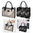 Women Shoulder Bag Satchel Lightweight Tote Bag for Vacation Travel Birthday Beige