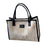 Women Shoulder Bag Satchel Lightweight Tote Bag for Vacation Travel Birthday Beige