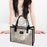 Women Shoulder Bag Satchel Lightweight Tote Bag for Vacation Travel Birthday Beige