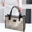 Women Shoulder Bag Satchel Lightweight Tote Bag for Vacation Travel Birthday Beige