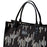 Women Shoulder Bag Satchel Lightweight Tote Bag for Vacation Travel Birthday Black