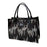 Women Shoulder Bag Satchel Lightweight Tote Bag for Vacation Travel Birthday Black