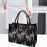 Women Shoulder Bag Satchel Lightweight Tote Bag for Vacation Travel Birthday Black