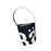 Womens Bucket Bag Portable Top Handle Handbag for Shopping Commuting Outdoor Black