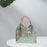 Women Shoulder Bag Handle Bag Pouch Shopping Bag for Outdoor Spring Vacation