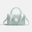 Womens Shoulder Bag Gifts Fashionable Travel Tote Bag for Beach Party Office Green