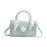 Womens Shoulder Bag Gifts Fashionable Travel Tote Bag for Beach Party Office Green