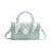 Womens Shoulder Bag Gifts Fashionable Travel Tote Bag for Beach Party Office Green