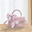 Womens Shoulder Bag Gifts Fashionable Travel Tote Bag for Beach Party Office Pink