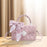 Womens Shoulder Bag Gifts Fashionable Travel Tote Bag for Beach Party Office Pink