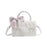 Womens Shoulder Bag Gifts Fashionable Travel Tote Bag for Beach Party Office White