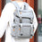 Casual Backpack Fashion Large Capacity Men Daypack for Work Camping Training Grey