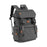 Casual Backpack Fashion Large Capacity Men Daypack for Work Camping Training Deep Grey