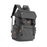 Casual Backpack Fashion Large Capacity Men Daypack for Work Camping Training Deep Grey