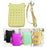 Phone Holder Bag Elegant Soft Holes Shoulder Bag for Outdoor Traveling Sport Beige