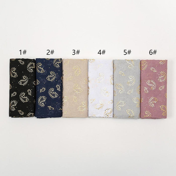 Fashion Scarf for Women Comfortable Elegant Headscarf for Outdoor Activities Navy