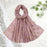 Fashion Scarf for Women Comfortable Elegant Headscarf for Outdoor Activities Red