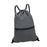 Crofta Drawstring Backpack Stylish Casual Drawstring Bag for Hiking Shopping Street Gray