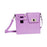 Crofta Crossbody Water Cup Storage Bag Trendy Shoulder Bag for Shopping Work Travel Purple