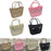 Beach Hole Bag Handbag Waterproof Travel Bag Summer Fashion Beach Basket Bag Khaki