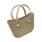 Beach Hole Bag Handbag Waterproof Travel Bag Summer Fashion Beach Basket Bag Khaki