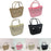 Beach Hole Bag Handbag Waterproof Travel Bag Summer Fashion Beach Basket Bag Khaki