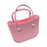 Beach Hole Bag Handbag Waterproof Travel Bag Summer Fashion Beach Basket Bag Pink