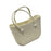 Beach Hole Bag Handbag Waterproof Travel Bag Summer Fashion Beach Basket Bag White