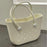 Beach Hole Bag Handbag Waterproof Travel Bag Summer Fashion Beach Basket Bag White