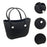 Beach Hole Bag Handbag Waterproof Travel Bag Summer Fashion Beach Basket Bag Black