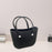 Beach Hole Bag Handbag Waterproof Travel Bag Summer Fashion Beach Basket Bag Black