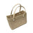 Women Beach Bag Pouch Creative Storage Bag Open Bag for Party Holiday Hiking Khaki