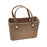 Women Beach Bag Pouch Creative Storage Bag Open Bag for Party Holiday Hiking Brown