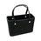 Women Beach Bag Pouch Creative Storage Bag Open Bag for Party Holiday Hiking Black