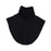 Crofta Women Turtleneck Dickey High Neck Mock Collar for Street Daily Outings Dates Black