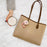 Tote Bag for Women with Zipper Fashion Casual Shoulder Purse Travel Tote Bag