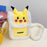 Plush Crossbody Bag Small Stylish with Adjustable Strap Cartoon Shoulder Bag Yellow