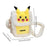 Plush Crossbody Bag Small Stylish with Adjustable Strap Cartoon Shoulder Bag Yellow