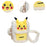 Plush Crossbody Bag Small Stylish with Adjustable Strap Cartoon Shoulder Bag Yellow