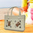 Beach Bag Creative Supplies Portable Pouch Beach Tote for Travel Party White