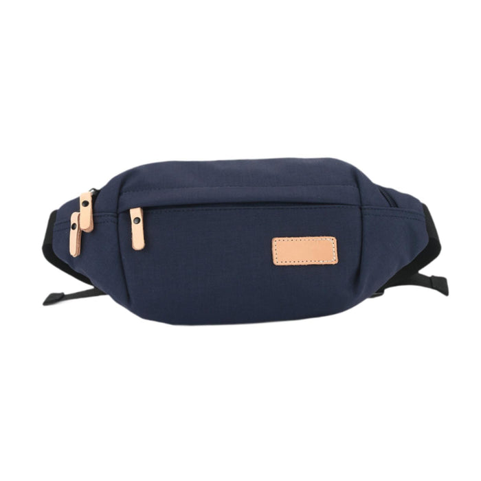 Crofta Men Chest Bag Multifunctional Shoulder Chest Bag for Workout Cycling Fishing Blue