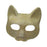 Crofta Fox Mask Cosplay Prop Costume Accessory for Dancing Party Carnival Halloween Gold