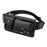 Belt Bag Small Chest Bag Fashion Portable Multipurpose PU Leather Fanny Pack L Black