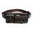 Belt Bag Small Chest Bag Fashion Portable Multipurpose PU Leather Fanny Pack S Brown