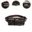 Belt Bag Small Chest Bag Fashion Portable Multipurpose PU Leather Fanny Pack S Brown