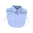 Crofta Women False Collar Versatile Portable Blouse Top for Clothes Sweater Outfits Blue