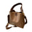 Crofta Womens Leather Shoulder Bag Lightweight Bucket Bag for Outdoor Work Vacation Khaki