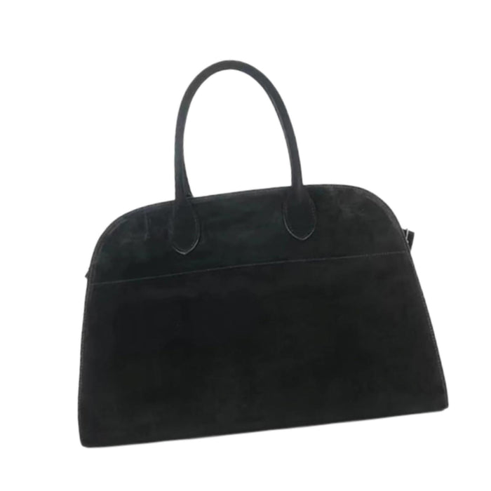 Crofta Women Tote Bag Simple Female Stylish Gift Handbag for Business Leisure Party Black